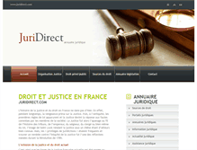 Tablet Screenshot of juridirect.com